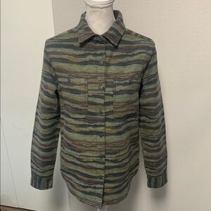 Mountain Hardwear Camo Button-Up Shirt Jacket
